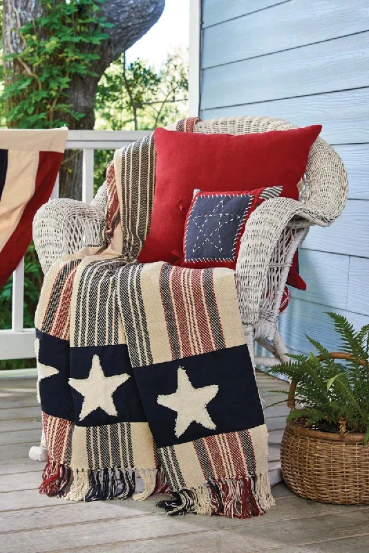 Velvet Pillows for a Touch of EleganceStar Spangled Throw Park Designs