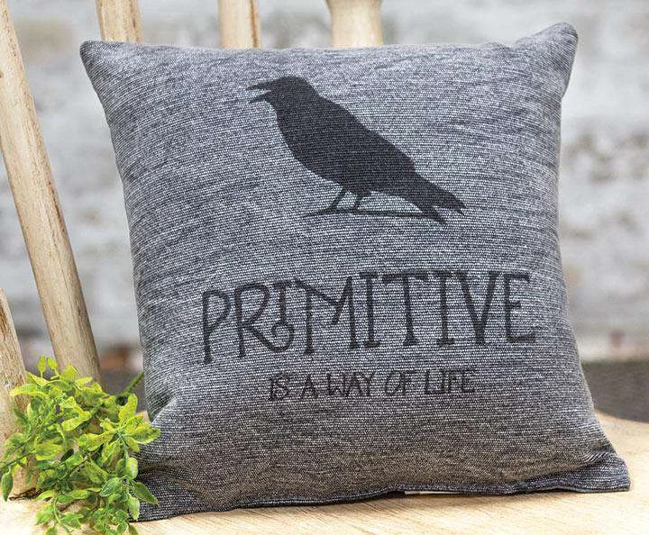 Silk Pillows for Smooth Skin and HairPrimitive Black Crow Pillow