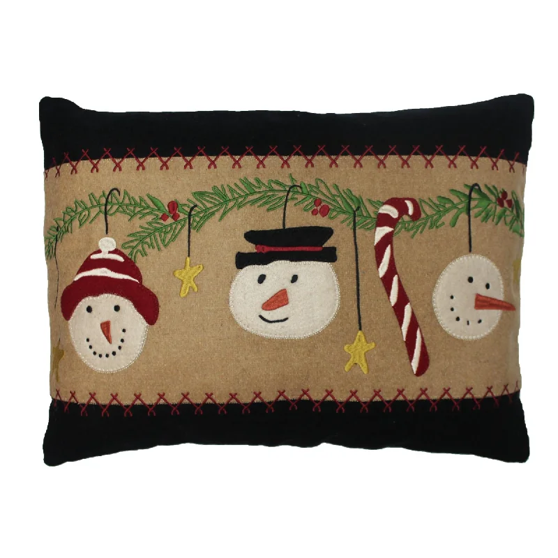 Adjustable Pillows for Customized ComfortC Snowmen Fun Pillow 14 Inx20 In PL762400