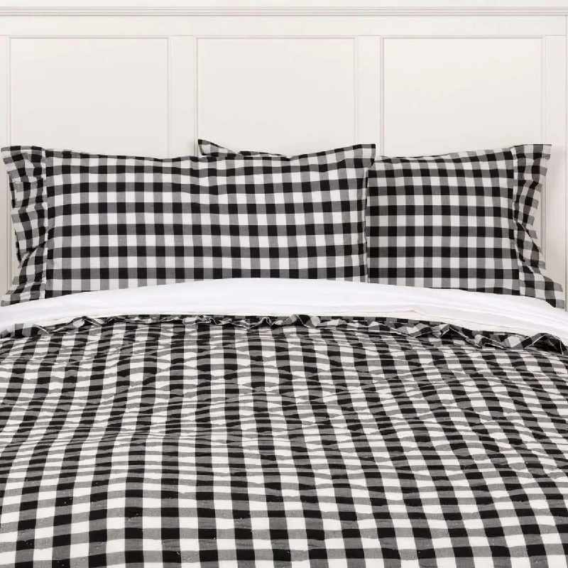 Firm Pillows for Side SleepersAnnie Buffalo Black Check Standard Pillow Case Set of 2 21x30 VHC Brands