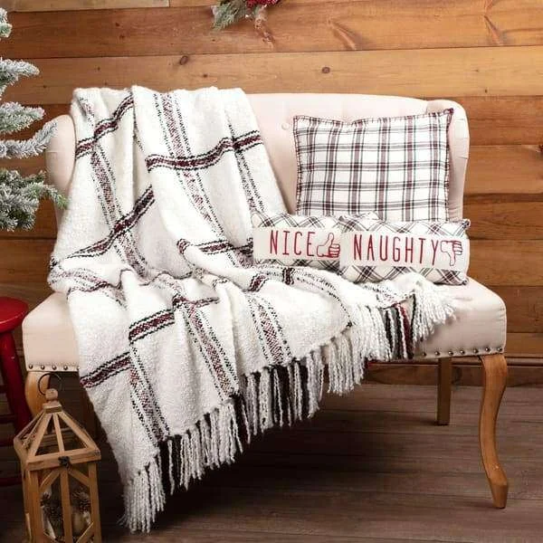 Soft and Fluffy Pillows for Bedroom ComfortAmory Woven Throw