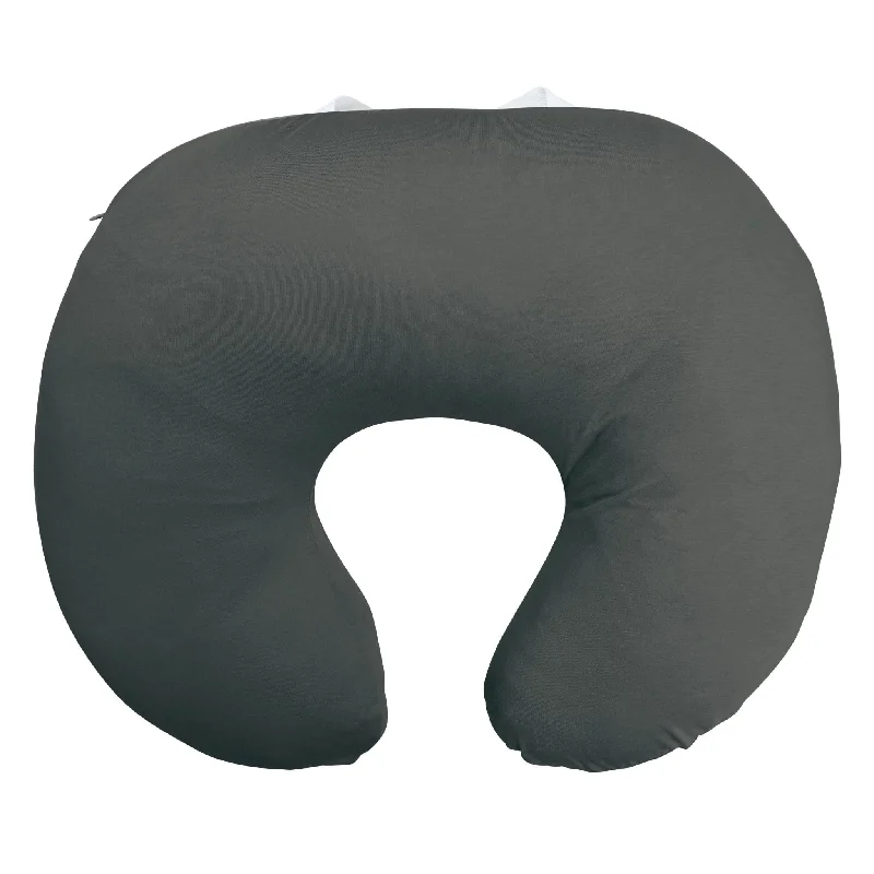 Silk Pillows for Smooth Skin and HairBamboo nusing pillow - Charcoal