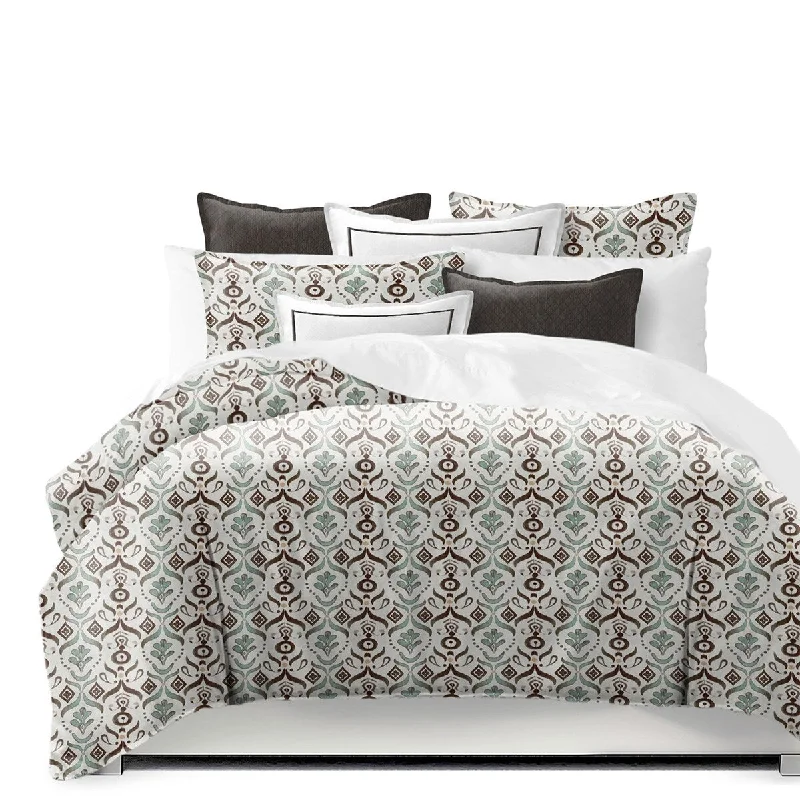 Nash Seafoam Twin Comforter & 1 Sham Set, plus 1 bonus cushion