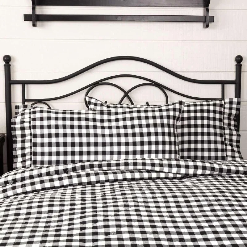 Feather Pillows for a Luxurious SleepAnnie Buffalo Black Check King Pillow Case Set of 2 21x40 VHC Brands