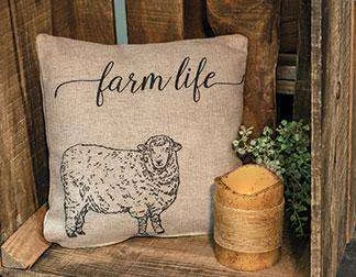 Decorative Pillows for Living Room MakeoverFarm Life Pillow - 10"