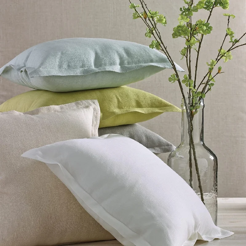 Square Pillows for Modern Home DecorLINEN PILLOW COVER 18" - PEAR SET OF 4 Park Designs