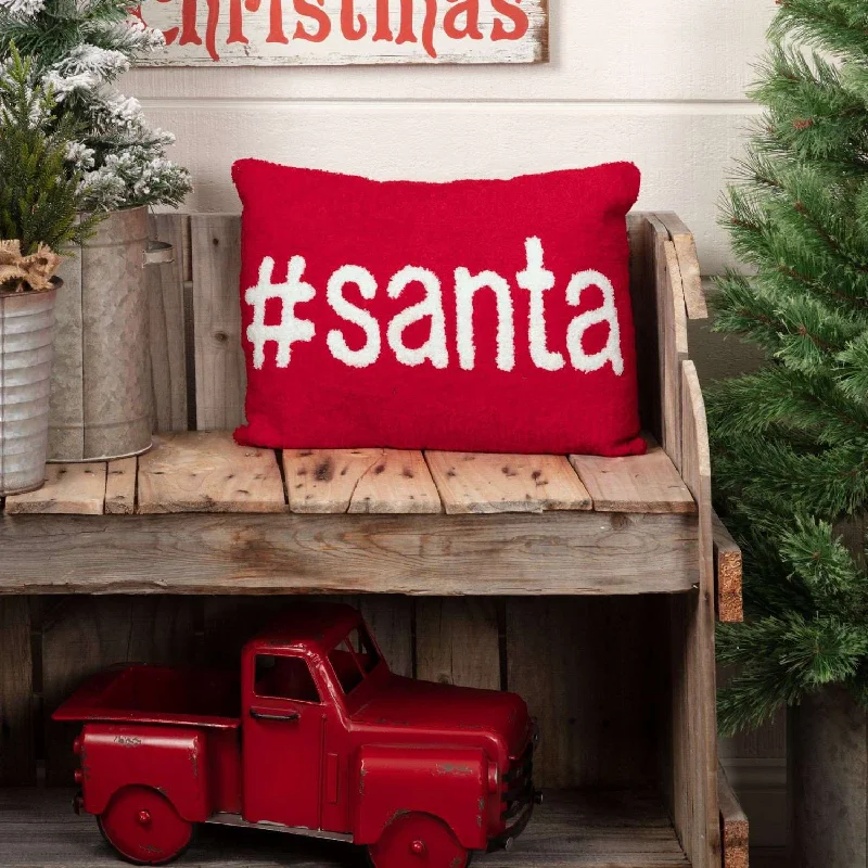 Velvet Pillows for a Touch of Elegance#Santa Pillow 14x18