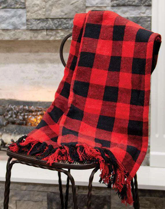 Firm Pillows for Side SleepersRed & Black Buffalo Check Throw