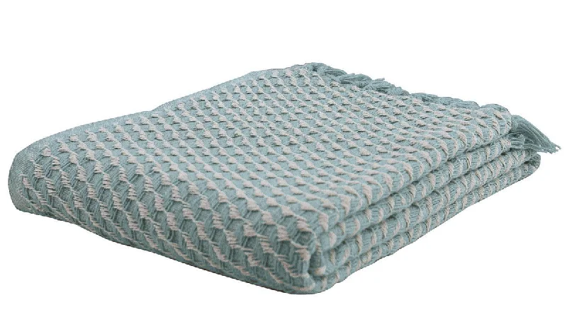 Cooling Pillows for Hot SleepersSky/Natural Twill Throw - Park Designs