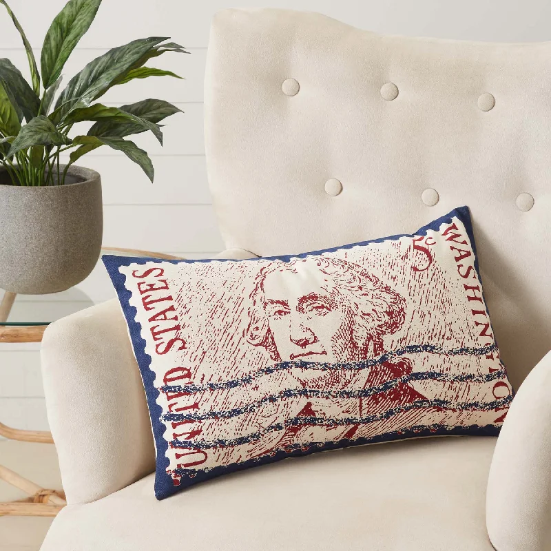 Down Alternative Pillows for Ethical ChoicesGeorge Washington Pillow 14x22 VHC Brands