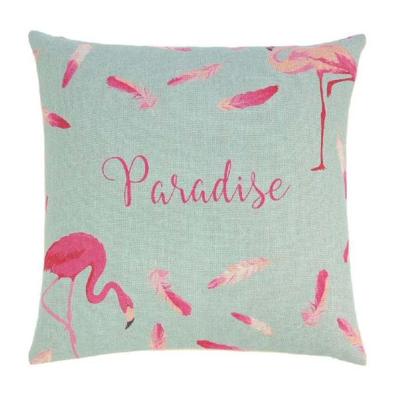 Decorative Pillows for Living Room MakeoverFlamingo Feathers Decorative Pillow