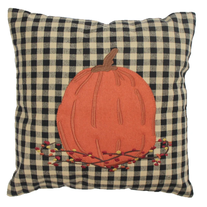 Memory Foam Pillows for Neck SupportF Pumpkin & Bittersweet Pillow 14x14 PL123011