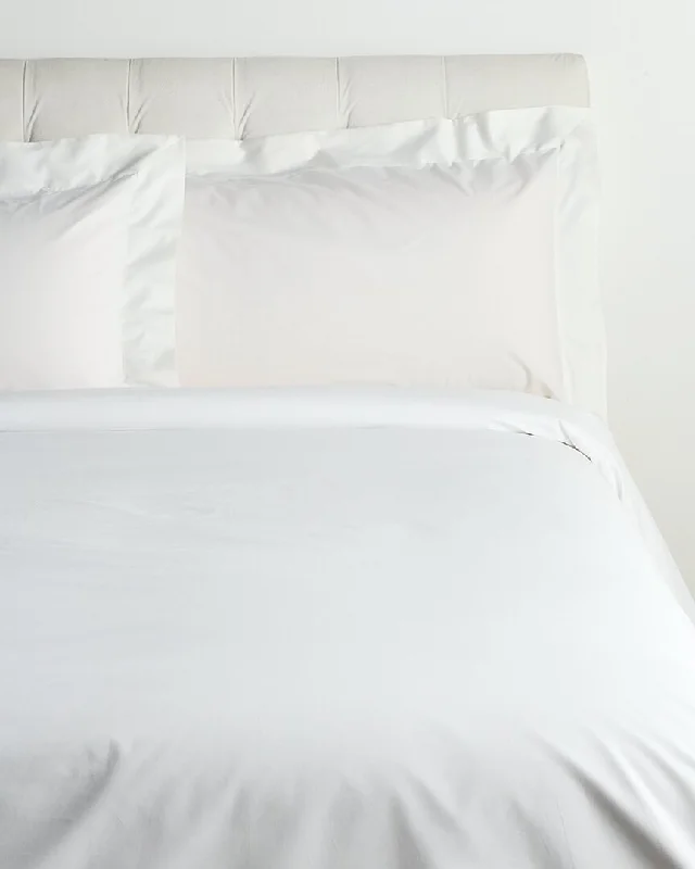 Discounted duvet covers during holiday sales like Christmas, Black Friday, and Cyber MondayDea Italian Linens Sinfonia Toscana Lucia Percale Duvet Set