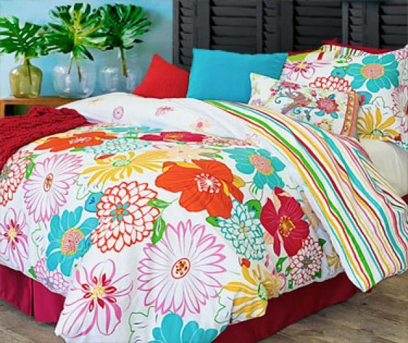 Duvet covers suitable for use with synthetic - filled comfortersDUVET COVER SET / ALYSSA