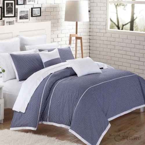 Zipper - closure duvet covers for easy removal and washingDUVET COVER SET / CAMPBELL