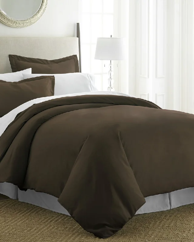 Duvet covers to pair with down comforters for maximum warmthHome Collection Premium Ultra Soft 3pc Duvet Cover Set