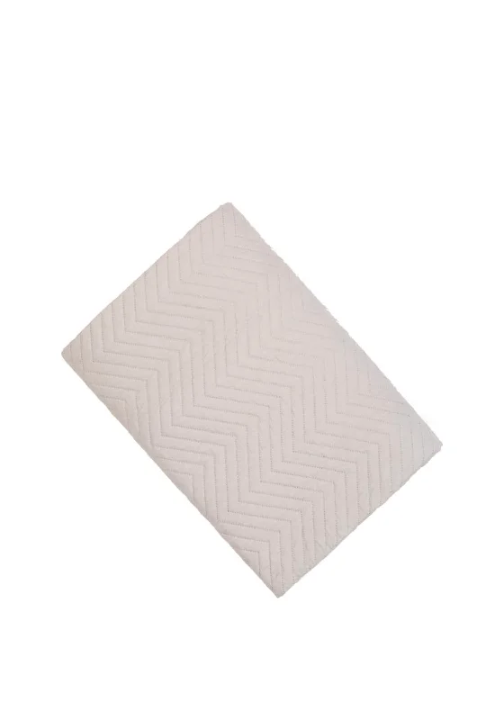 Bamboo - derived duvet covers with antibacterial and moisture - wicking propertiesMalini Amelle Double Quilt, Taupe