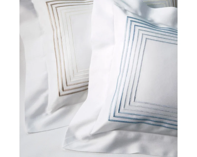 Geometric - patterned duvet covers for a modern and stylish lookMilano Embroidery | Duvet Cover