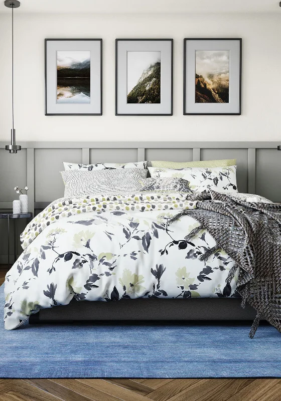 Minimalist - style duvet covers with clean lines and simple designsModa by Helena Springfield Peregrine Duvet Cover & Pillowcase Set, Charcoal