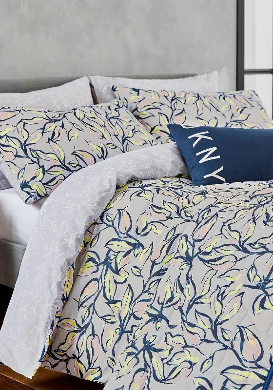 Duvet covers that coordinate with existing bedroom furnitureBedeck DKNY Painted Leaves King Duvet Set, Grey