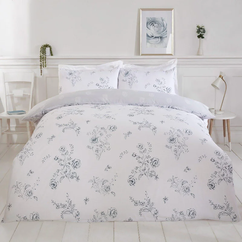 Organic cotton duvet covers for a chemical - free and eco - friendly optionSustainable Sadie Duvet Cover Set Royal