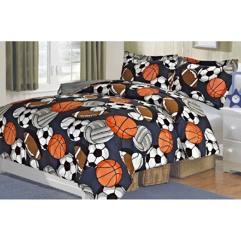 Full - size comforters suitable for full - sized beds in guest rooms or small bedroomsBailey 2-piece Comforter Set