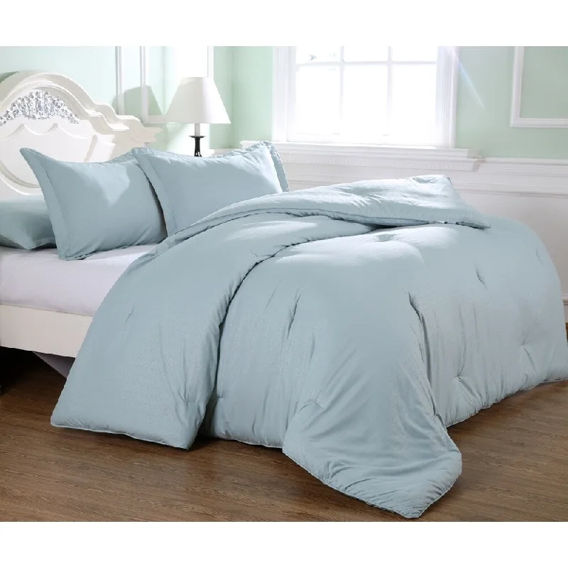 Silk - filled comforters for a luxurious and smooth touchCopper Grove Tithonia 3 piece Embossed Comforter Set