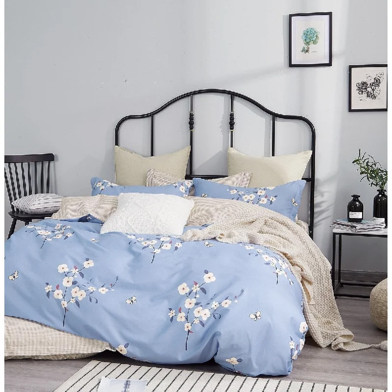 Down - filled comforters for supreme warmth and lightnessElora Reversible 100% Cotton Comforter Set