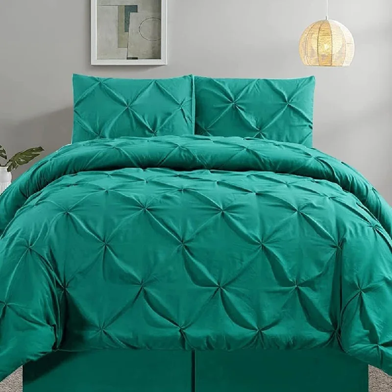 Latex - filled comforters with a bouncy texture and good supportFern 2/3 pc Comforter Set