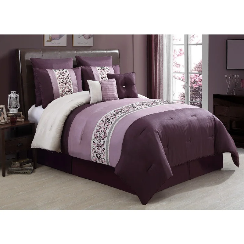 Down - filled comforters for supreme warmth and lightnessFlorence 8-piece Comforter Set