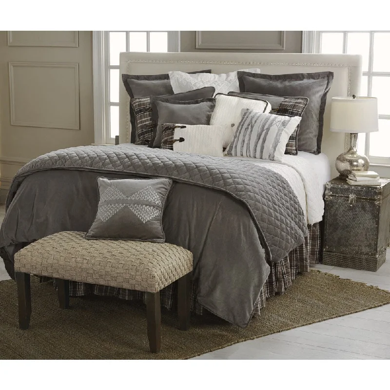 Wool - filled comforters with natural moisture - wicking and temperature - regulating featuresHiEnd Accents Whistler 4-Piece Comforter Set