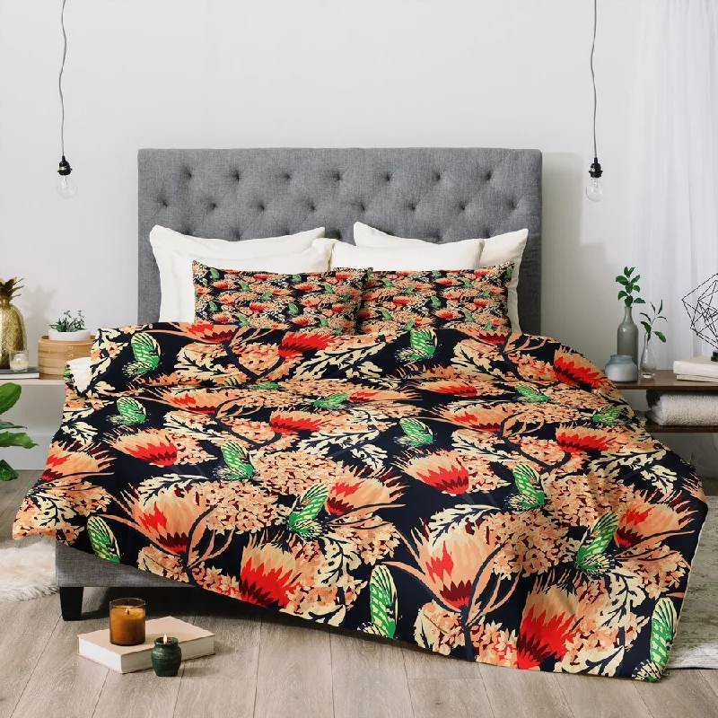 Silk - filled comforters for a luxurious and smooth touchHolli Zollinger Boheme Butterfly Comforter Set -Twin XL