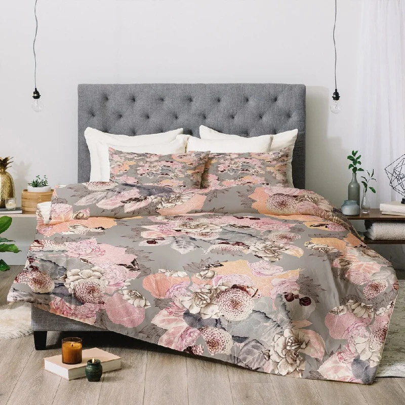 Microfiber - filled comforters that are lightweight and easy to care forIveta Abolina Vintage Dalia Comforter Set -Twin XL