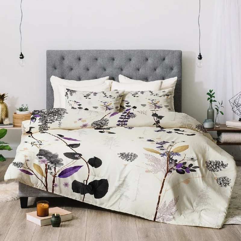 Duck down comforters with a softer feel and good warmth retentionIveta Abolina Woodland Dream Comforter Set -Twin XL