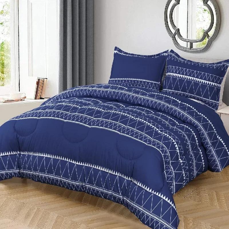 Wool - filled comforters with natural moisture - wicking and temperature - regulating featuresKenya 2/3 pc Comforter Set