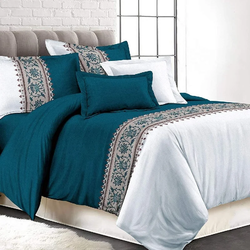 Silk - filled comforters for a luxurious and smooth touchOlive 2/3 pc Comforter Set