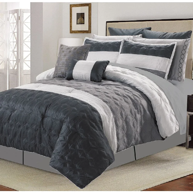 Down - filled comforters for supreme warmth and lightnessRamon 12-piece Comforter Set