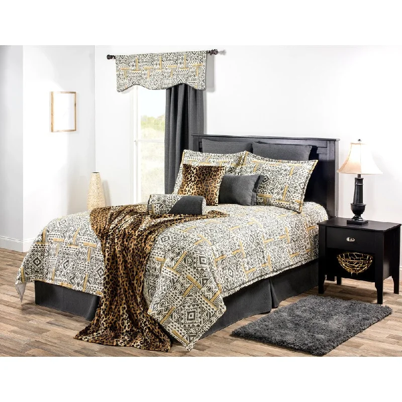 King - size comforters to fit large king - sized beds perfectlySerengeti Tribal Comforter set