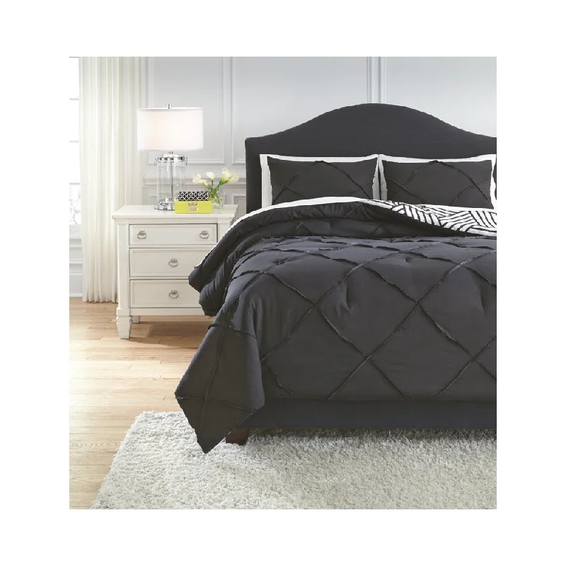 Queen - size comforters for standard queen - sized mattressesSignature Design by Ashley Jaylee 3-piece Comforter Set